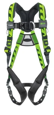 Miller AirCore Aluminum Hardware Green Harness w/Front D-Ring – Universal (Large/XL) – AAF-TBUG