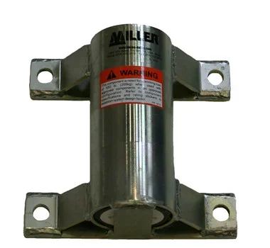 Miller DuraHoist Wall Mount Sleeve, 304 Stainless Steel – DH-8SS/