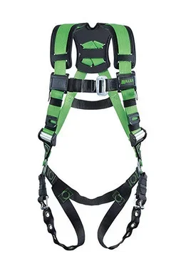 Miller Revolution Construction Harness with Tongue Leg Strap – 3X – R10CN-TB/3XLGN