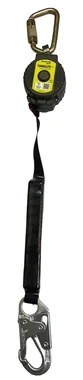 Miller TurboLite+ 6FT Class 1 Single-Leg SRL w/Steel Locking Snap Hook Lifeline Connector – MTL-OHW1-01/6FT