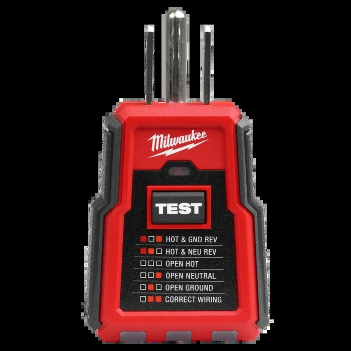 MILWAUKEE GFCI Receptacle Tester