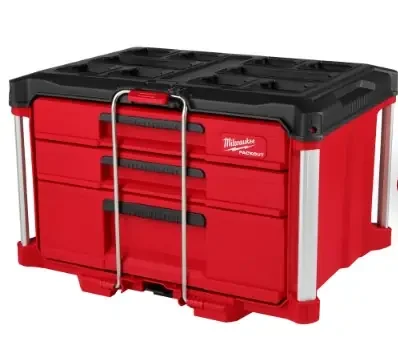 MILWAUKEE PACKOUT 3-DRAWER MULTI DEPTH TOOLBOX