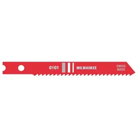 Milwaukee® 18T 2/3/4L HSS Jig saw blade 5pk