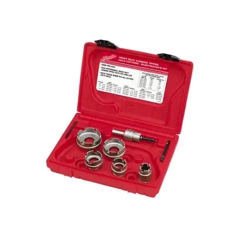 Milwaukee® Carbide sheet metal hole cutter 7pc
