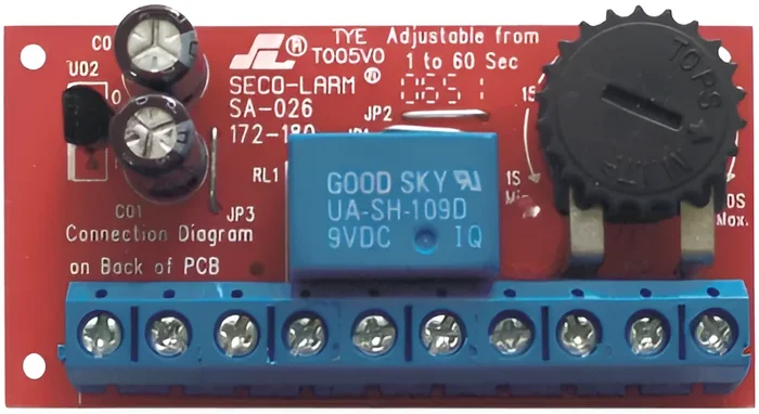 Mini Programmable Timer 1-180 Seconds, 12-24V AC/DC – Seco-Larm