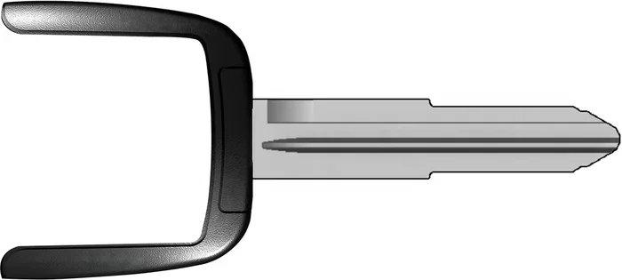 Mitsubishi Horseshoe Blade – Keyline Transponder Key Blank