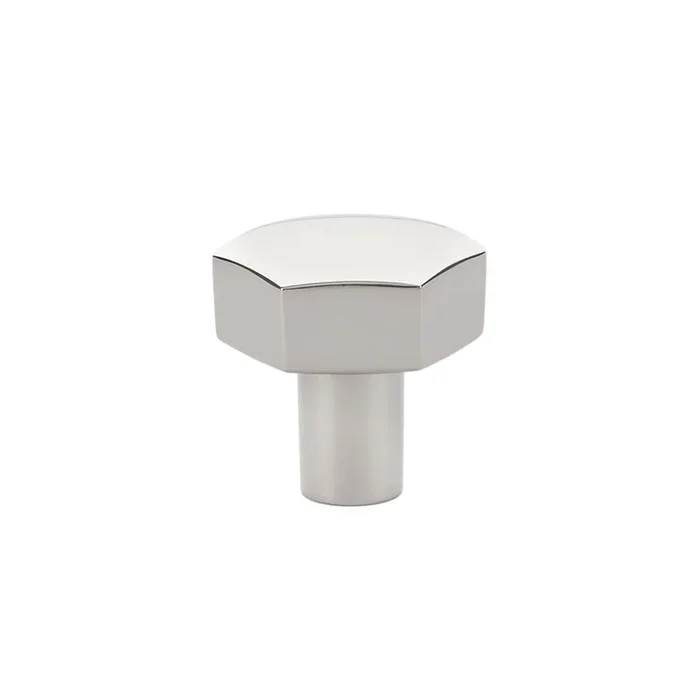 Mod Hex 1-1/8″ Cabinet Knob – Polished Nickel Lifetime Finish by Emtek