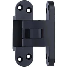 Model 518 Black E-Coated Wrap-Around Invisible Hinge