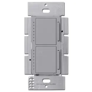 Modern Fan Speed Switch + CFL LED Dimmer Lutron Maestro – Gray