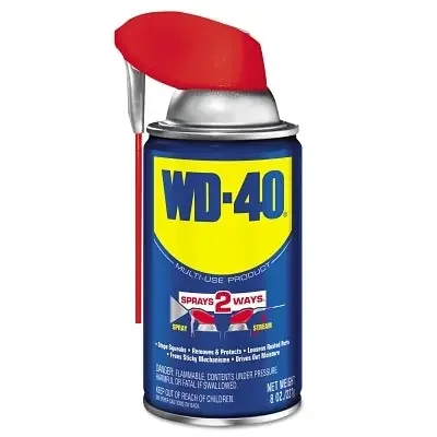 Multi-Purpose Lubricant, 8 oz, Aerosol Can with Smart Straw