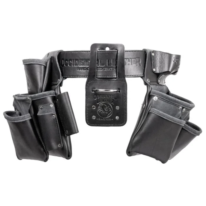 Occidental Leather UB5080DB XL Extra Large Pro Framer Tool Belt Set with Double Outer Bag