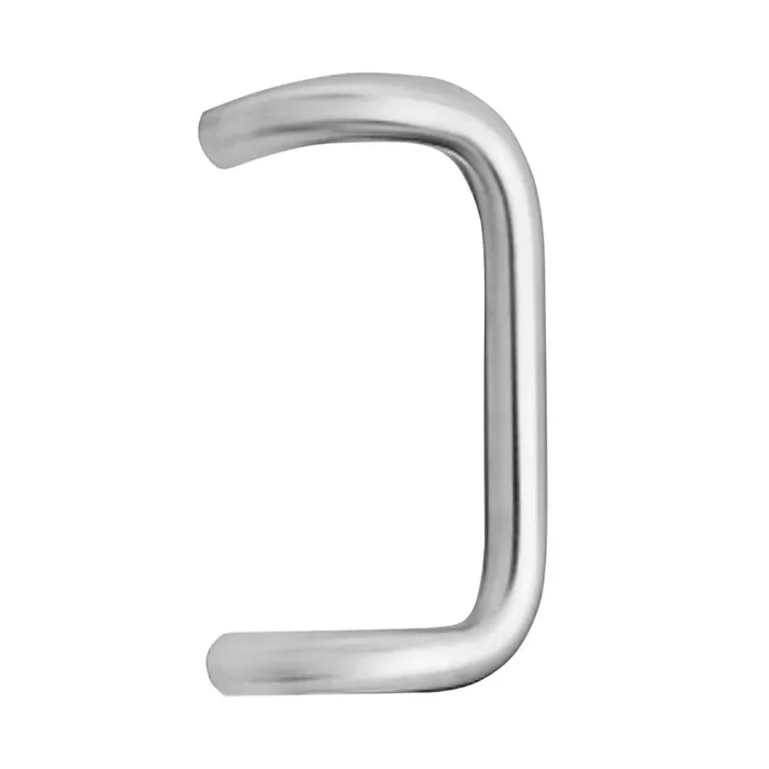 Offset Pull Trim – 1in Diameter, 10in Center to Center – Sargent 630/US32D Stainless Steel