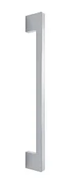 Omnia Elite Solid Brass Pull 8″ (203mm) Center Holes 8-15/16″ (227mm) Length, Lacquered Polished Nickel Plated
