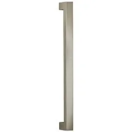 Omnia Ultima II 12″ (305mm) Center to Center, Overall Length 12-3/4″ Lacquered Satin Nickel Plated Back to Back Appliance Pull / Handle