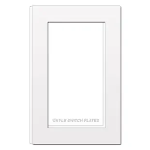 Oversized Gap Fixer Wall Plate Depth Extender Ring – 1 Gang