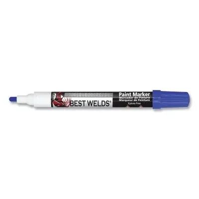 Paint Marker, Reversible Bullet/Bullet Tip, Blue