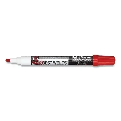 Paint Marker, Reversible Bullet/Bullet Tip, Red