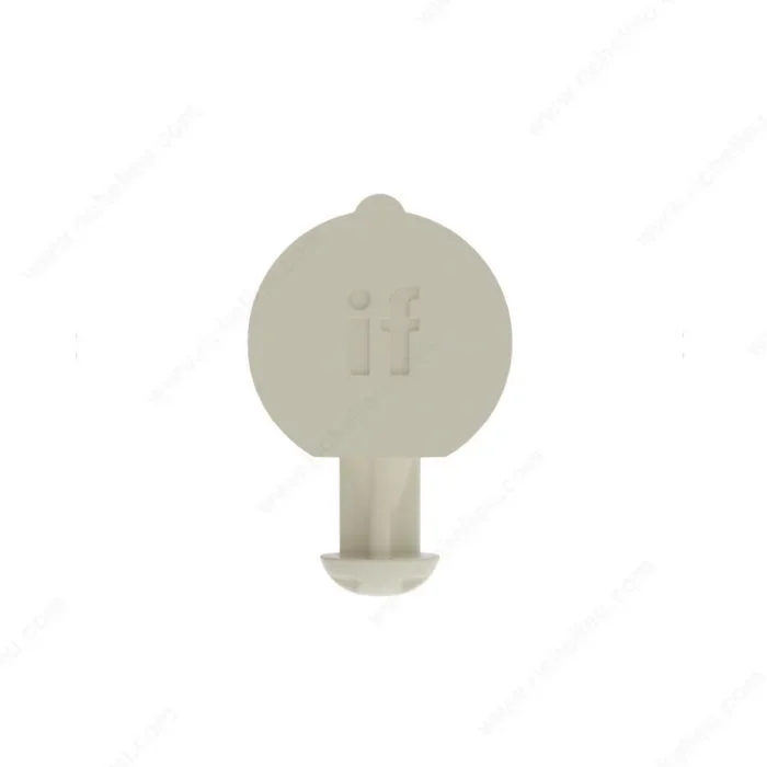 PEANUT 1 – Flat Pack Connector by Richelieu for Cabinet Hardware