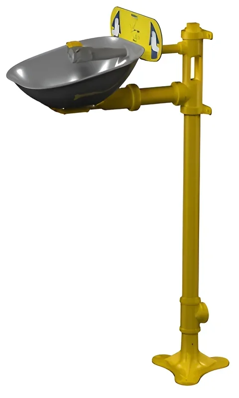 Pedestal-Mounted Eye/FW, Plastic Bowl Covr by Bradley