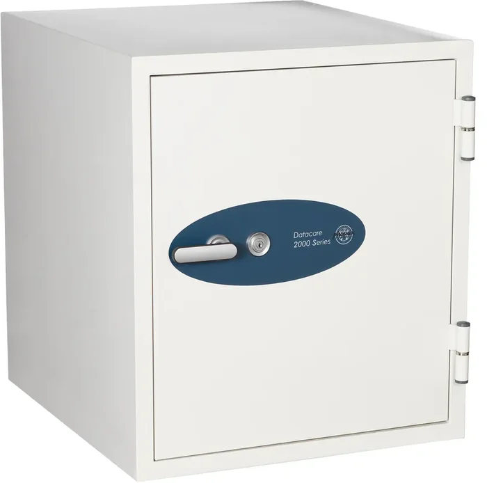Phoenix 2003 Datacare 2-Hour Key Lock Fireproof Media Safe with Water Seal