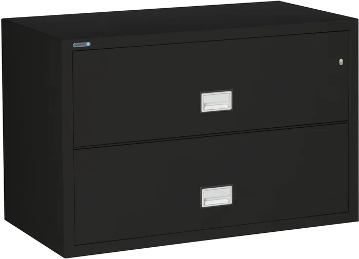 Phoenix LAT2W44 Lateral 44 inch 2-Drawer Fireproof File Cabinet with Water Seal
