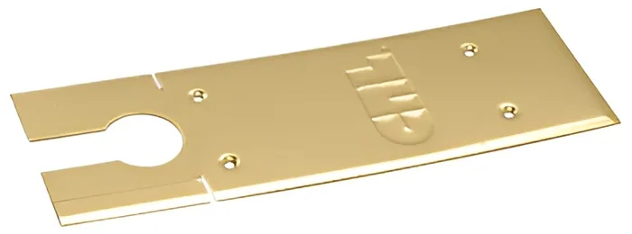 Polished Brass Cover Plate for 8400 Series Floor Mounted Closer