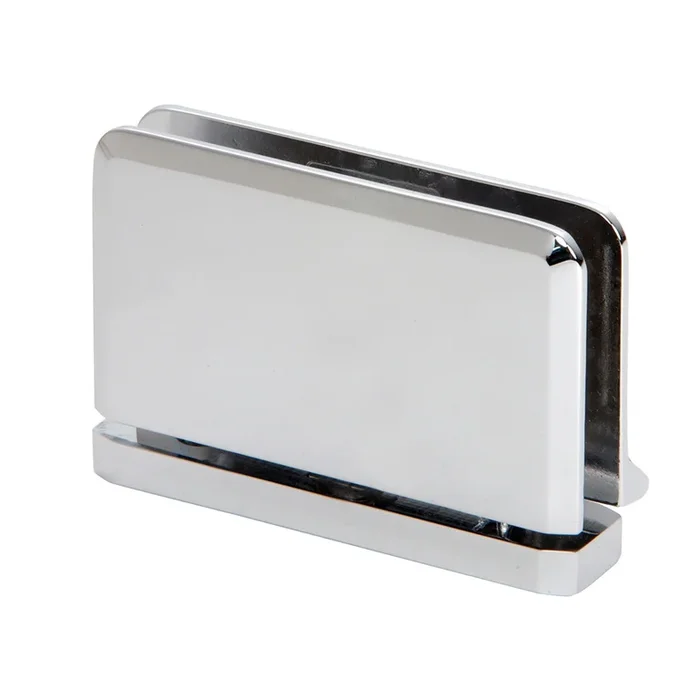 Polished Chrome Prima Hinge with Rear Drip Plate – C.R. Laurence