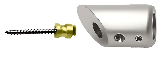 Polished Nickel Mitered Support Bar Bracket – C.R. Laurence