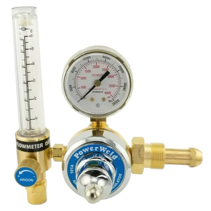 Powerweld Argon Regulator-Flowmeter – 101A Argon
