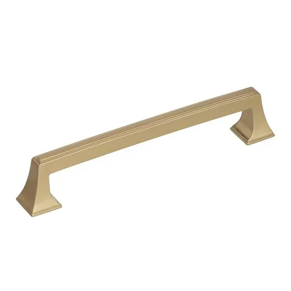 Pull 160mm Mulholland Gold Champagne by AMEROCK – Elegant Cabinet Hardware