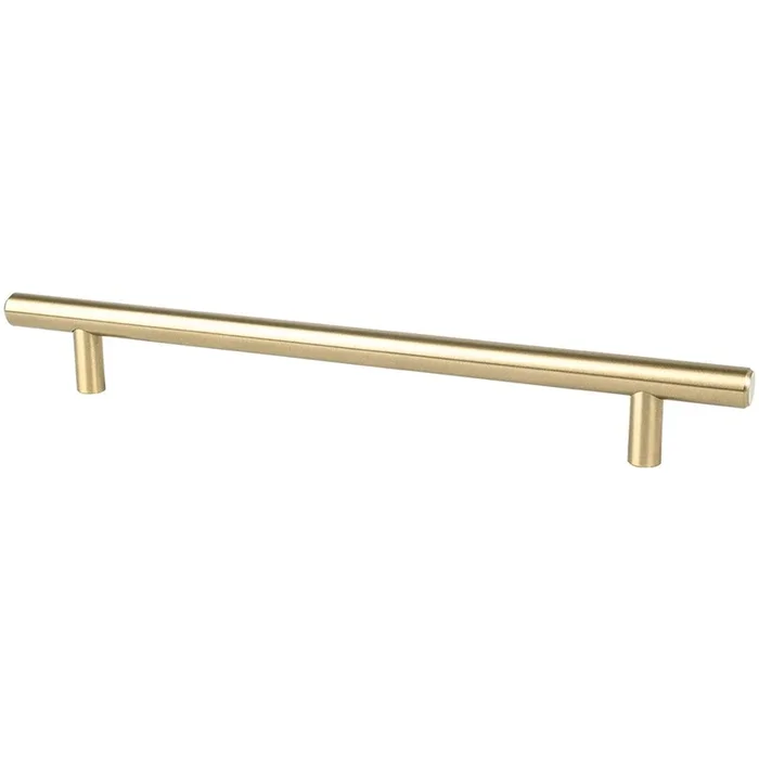 Pull 192mm Trad Adv 2 Champagne by BERENSON – Elegant Cabinet Hardware