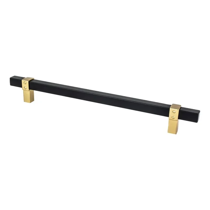 Pull 224mm Rivet Reb MB – BERENSON Cabinet Hardware