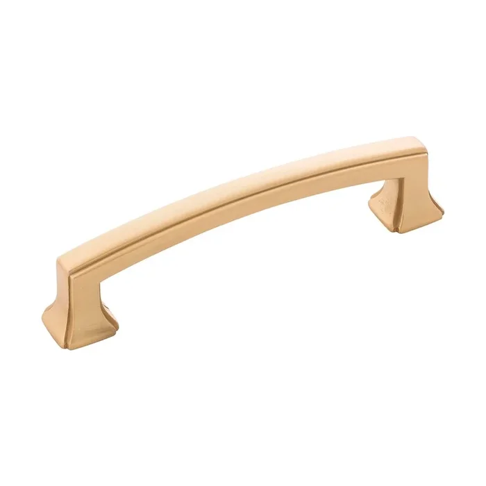 Pull 96mm Brushed Gold Brass – BELWITH Cabinet Hardware