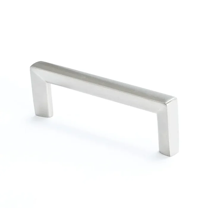 Pull 96mm Metro Brushed Nickel – BERENSON Cabinet Hardware