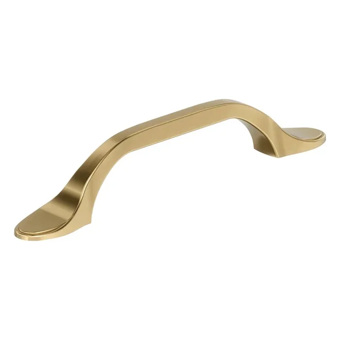 Pull Ravino 96mm Champagne Bronze – AMEROCK Cabinet Hardware
