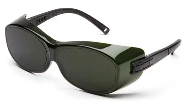 Pyramex OTS Black Frame/5.0 IR Filter Lens Safety Eyewear