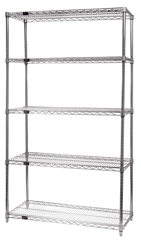 Quantum WR54-1272C-5 | Wire Shelving Starter Kit