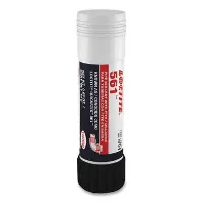 QuickStix 561 PST Pipe Sealant, 19 g, Stick, White