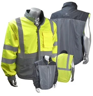 Radians Two-Tone Reversible Windbreaker w/Zip-Off Sleeves – SJ07-3ZDS