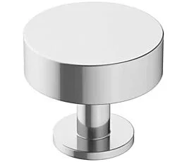 Radius 1-1/4” (32mm) Diameter Polished Chrome Cabinet Knob