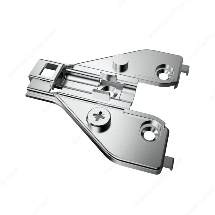 RCS Mounting Plates for Face Frame Cabinet – Screw-in with Eccentric Adjustment by Richelieu
