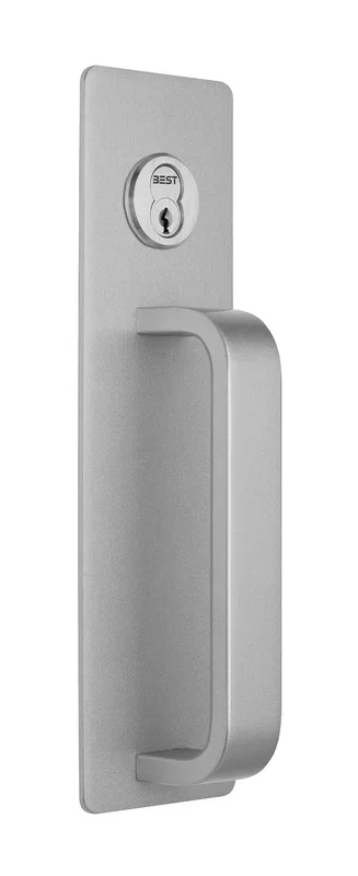 Reliant Key Retracting Latchbolt A Pull Exit Trim – Aluminum Finish | Best Precision