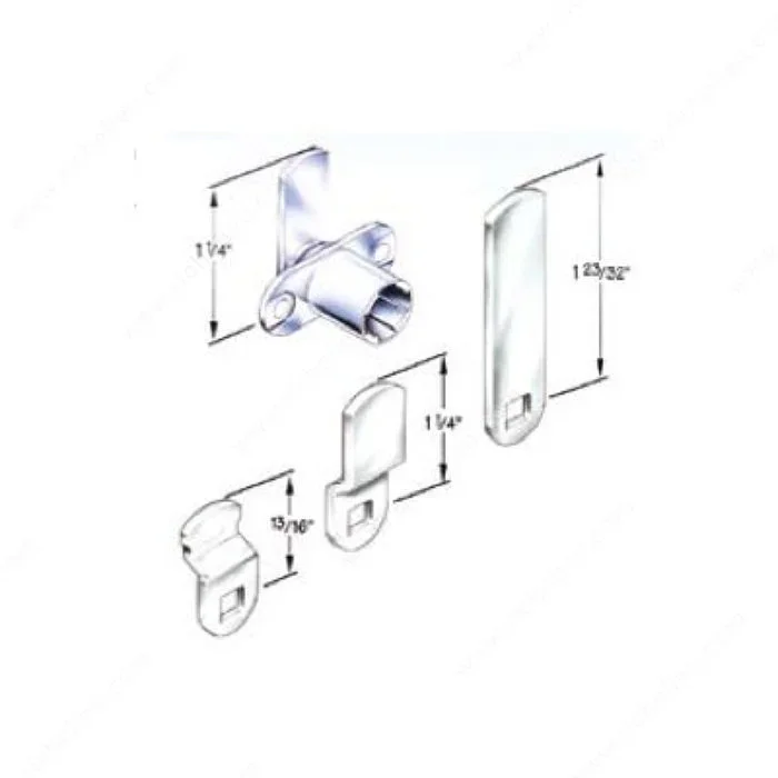 Removable Cam Lock Kit by Richelieu – Secure Your Cabinets