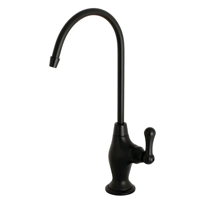 Restoration Single-Handle Water Filtration Faucet, Matte Black – Kingston Brass