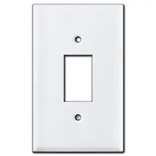 Retractable Window Screen Switch Cover Plate – White
