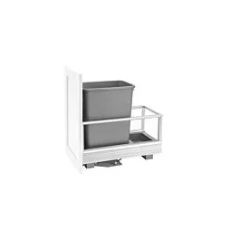 Rev-A-Shelf Pullout 35 Quart Waste Container, 12-1/8 X 22 X 19-1/2 in