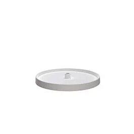Rev-A-Shelf White Polymer Full Circle Lazy Susan Shelf Only, 20 X 20 in