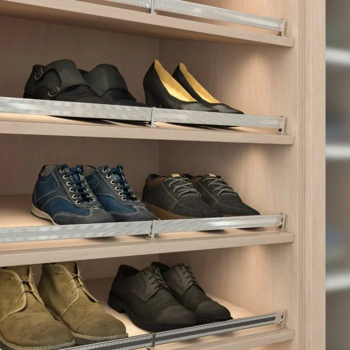 Richelieu Design-R Shoe Rails for Closet Storage