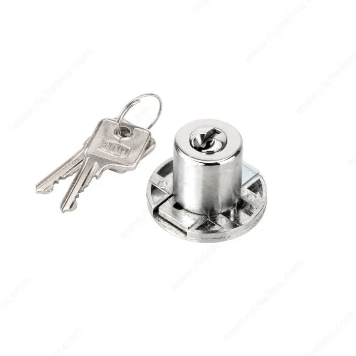 Richelieu Drawer Lock – 23 mm for Cabinet Hardware