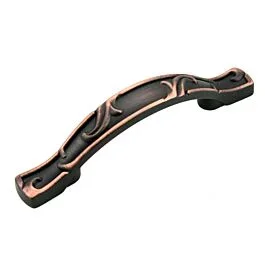 RK International Nottingham Pull 3″ (76mm) Center to Center, 4-3/4″ (121mm) Overall Length, Venetian Bronze Cabinet Pull / Handle